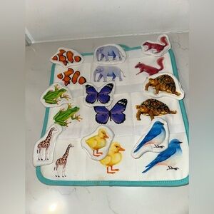 Lovevery Quilted Critter Pockets